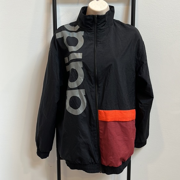 ADIDAS Womens Essentials Authentic Track Wind Breaker Jacket ActiveWear Size M - Picture 6 of 10